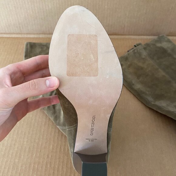 Veronica Beard Vesper Suede Knee-High Boot | US 9.5 - Picture 8 of 9